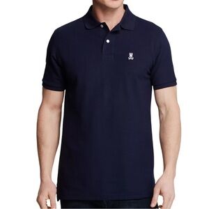 Psycho Bunny polo shirt navy blue size small / 4 Pima cotton